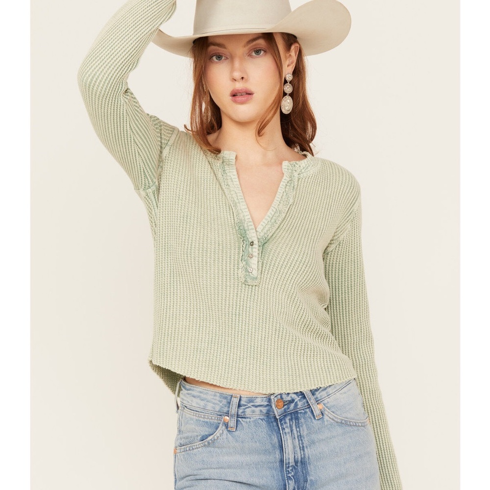 FREE PEOPLE WOMEN'S COLT LONG SLEEVE TOP